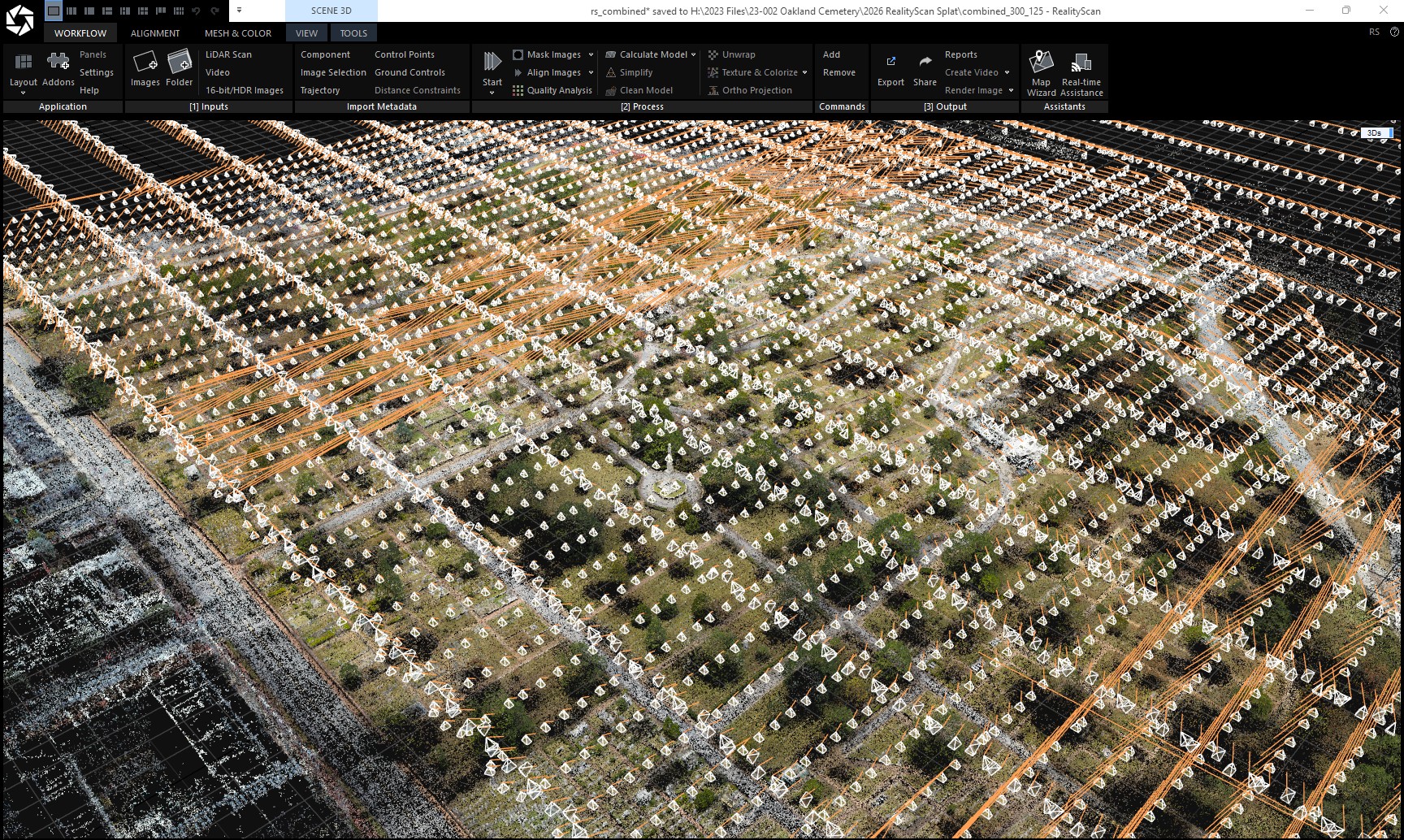 RealityScan after alignment
