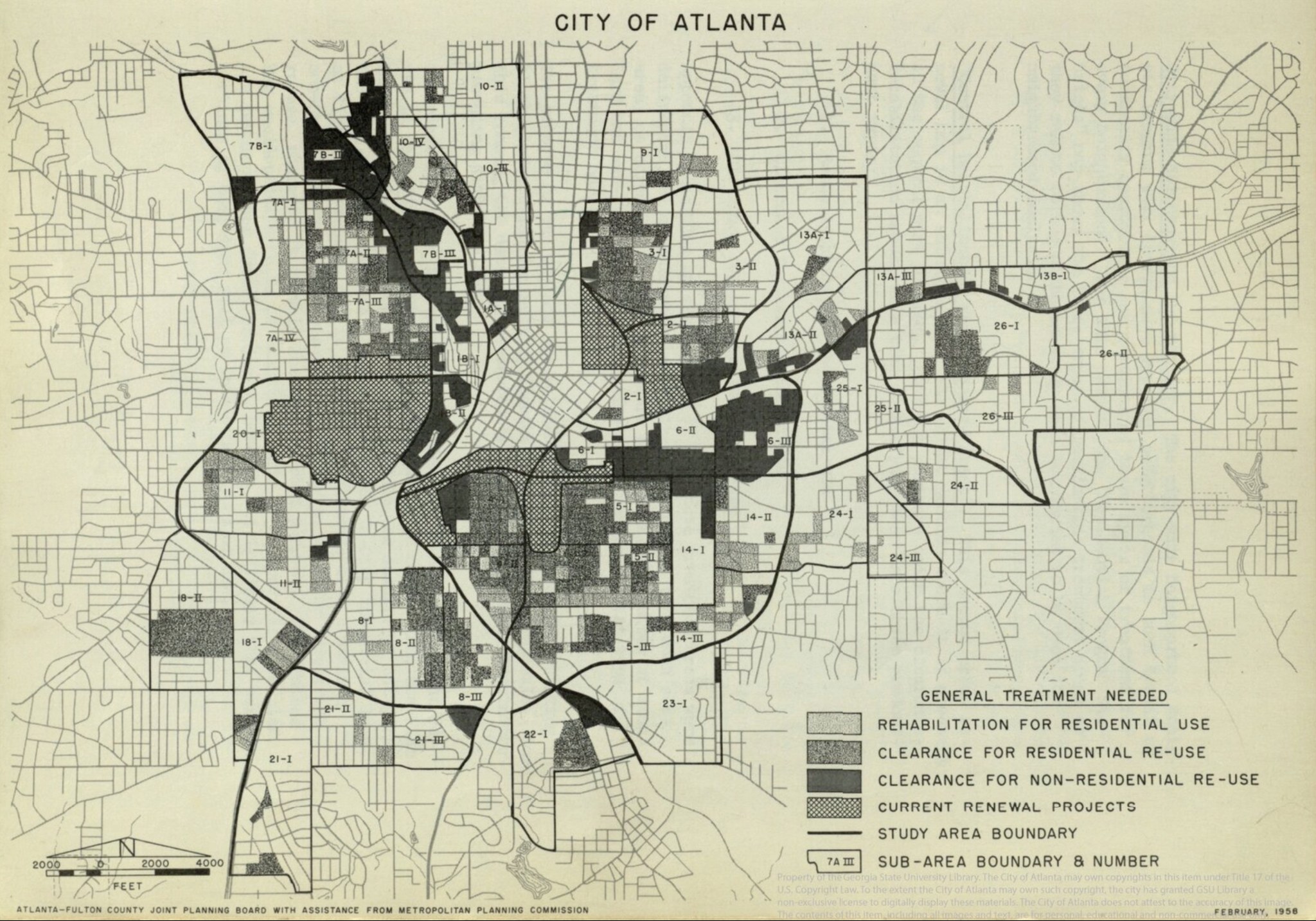 Highway and Transportation Plan for Atlanta, Georgia (1946)