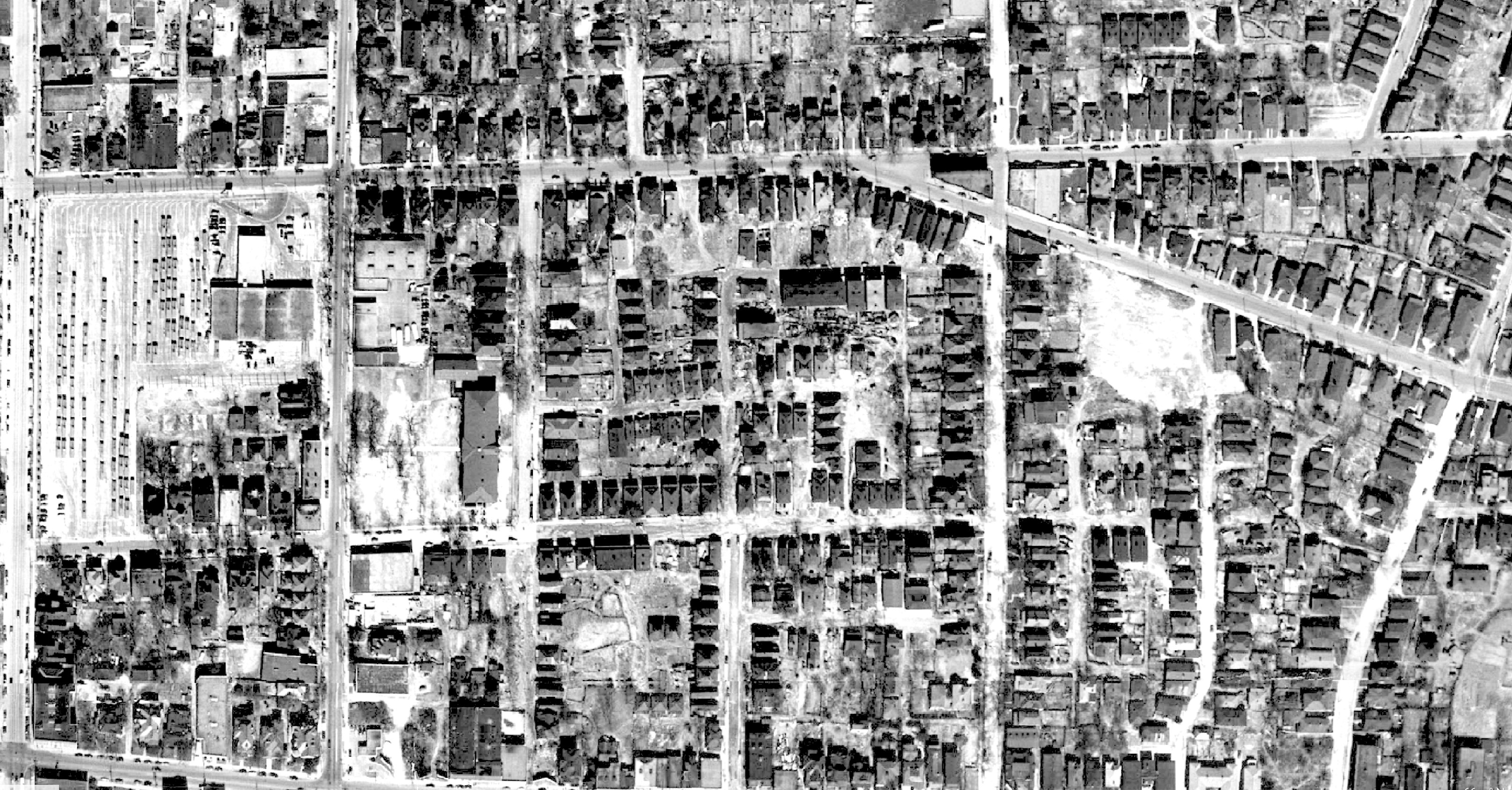 Aerial photograph, 1949