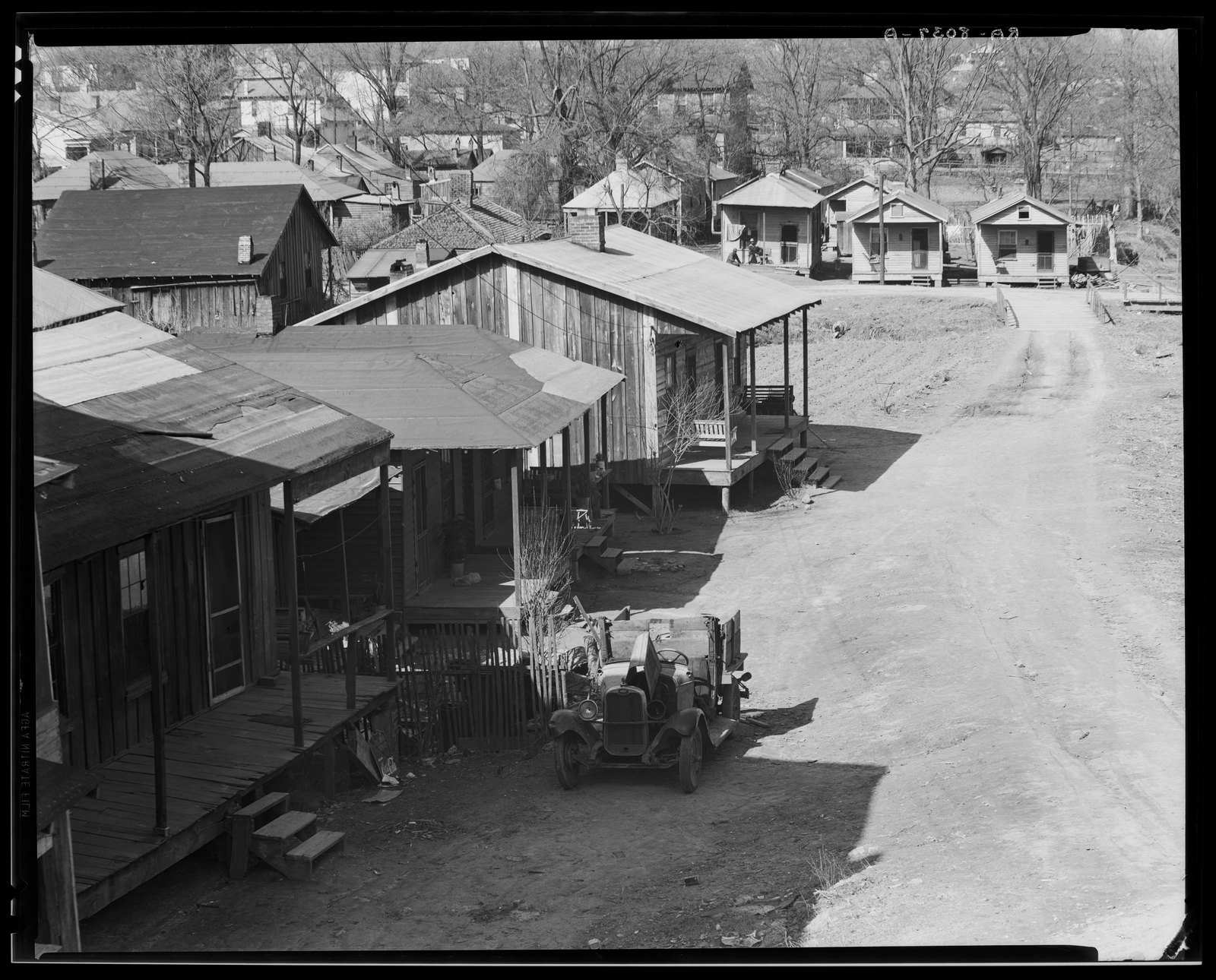 View from a rooftop over the neighborhood. Walker Evans, Atlanta, Georgia (1936)